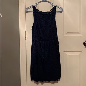 Blue tank top dress